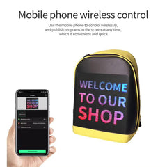 LED Display Backpack